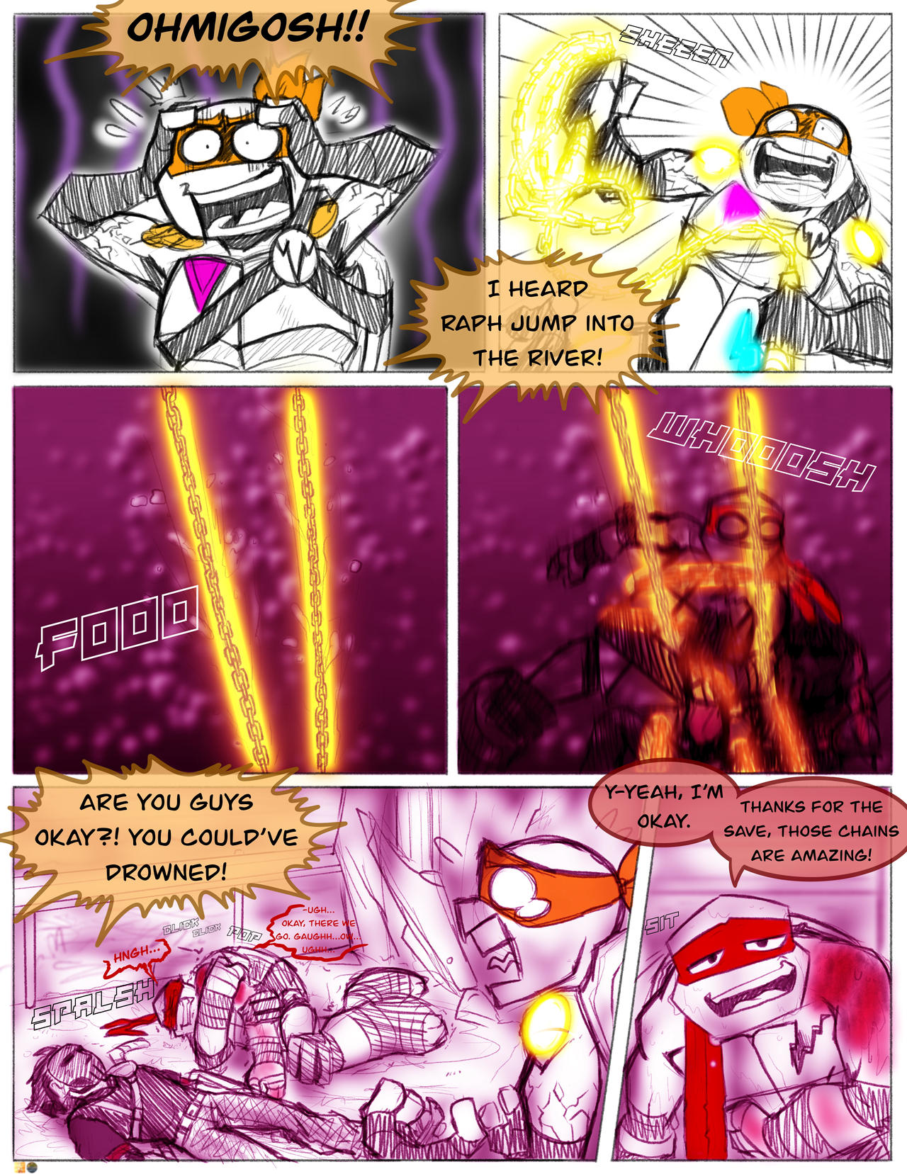 Rotp: tmnt, Page 267 by IndieYuugure on DeviantArt