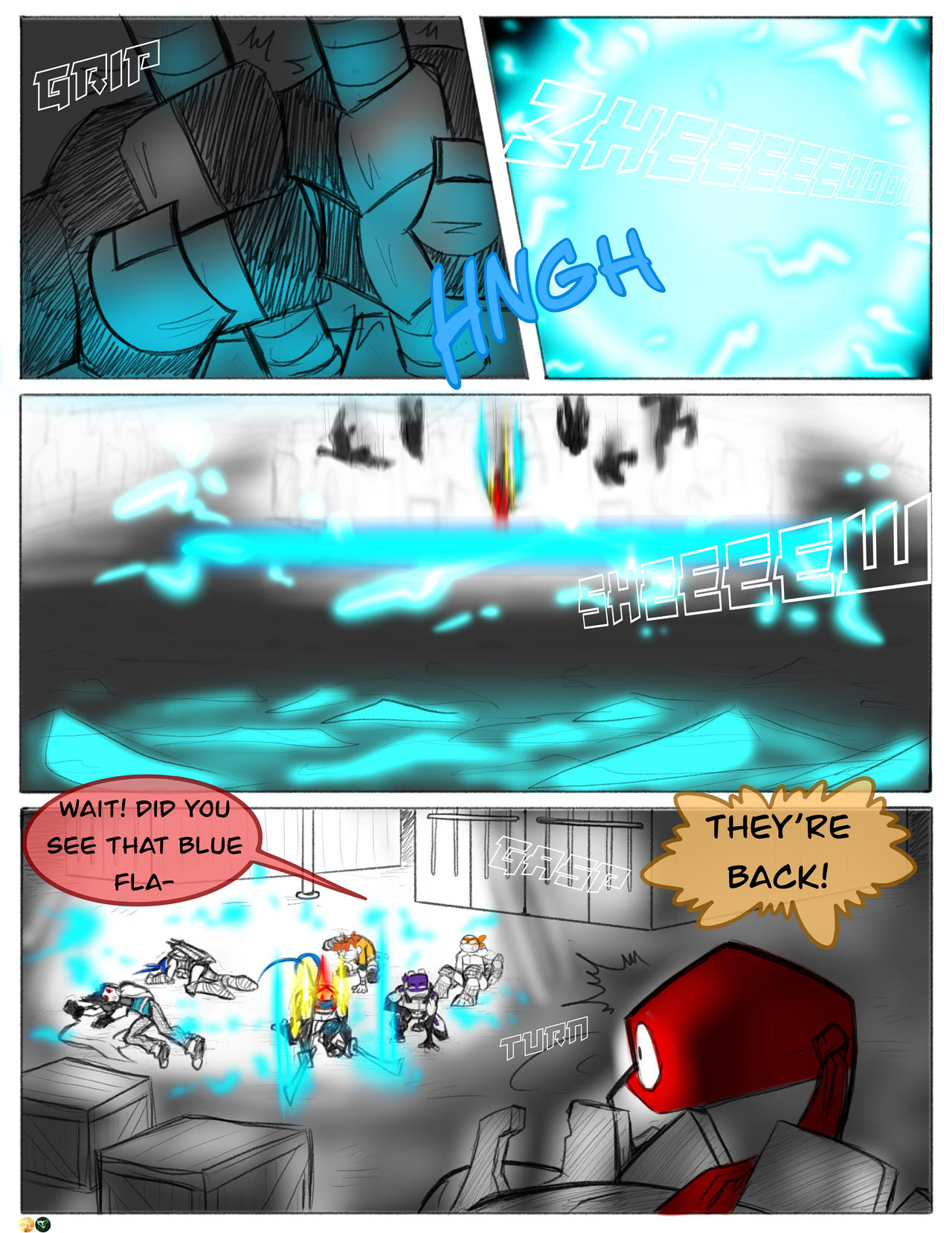 Rotp: Tmnt, Page 326 by IndieYuugure on DeviantArt