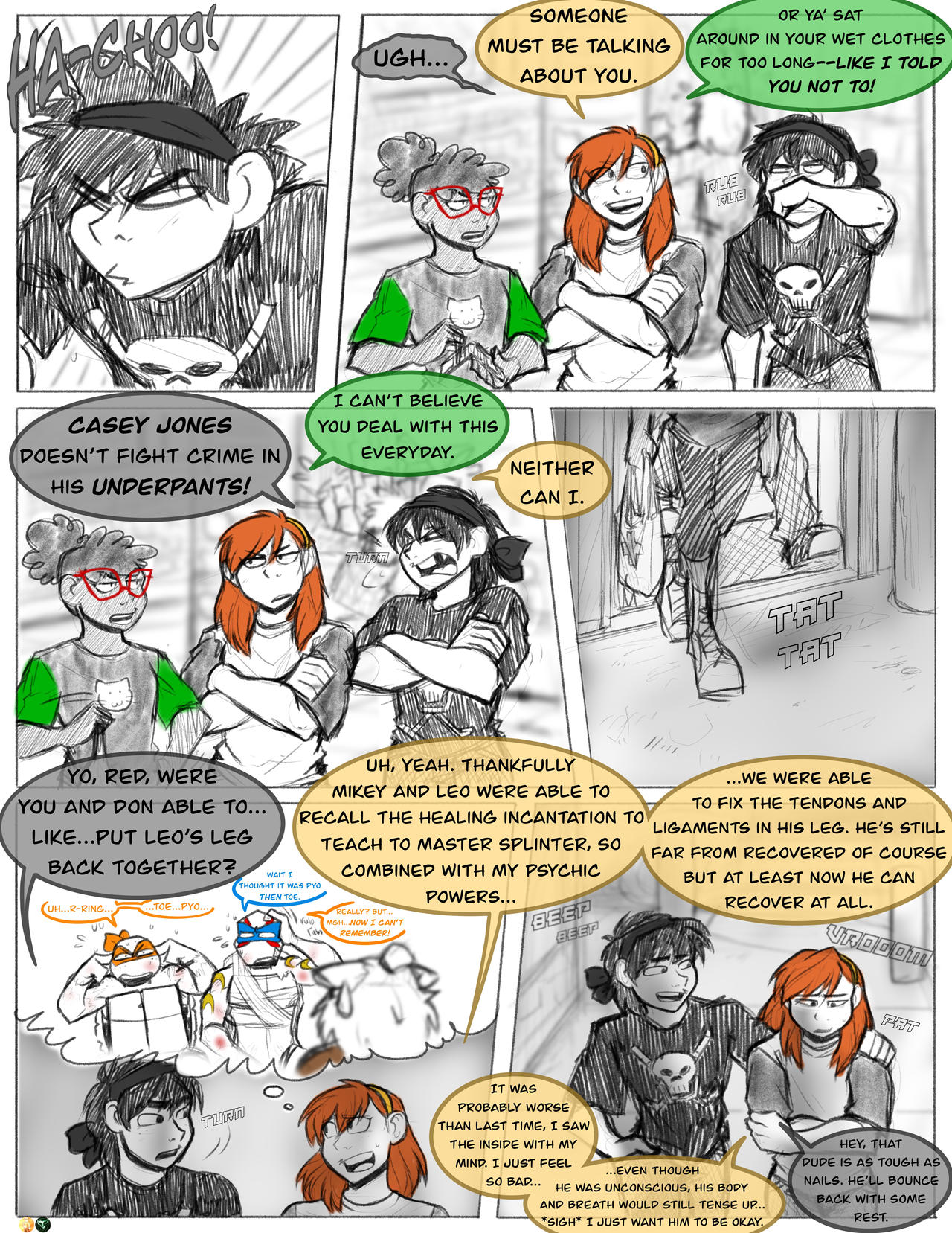 Rotp: Tmnt, Page 334 by IndieYuugure on DeviantArt