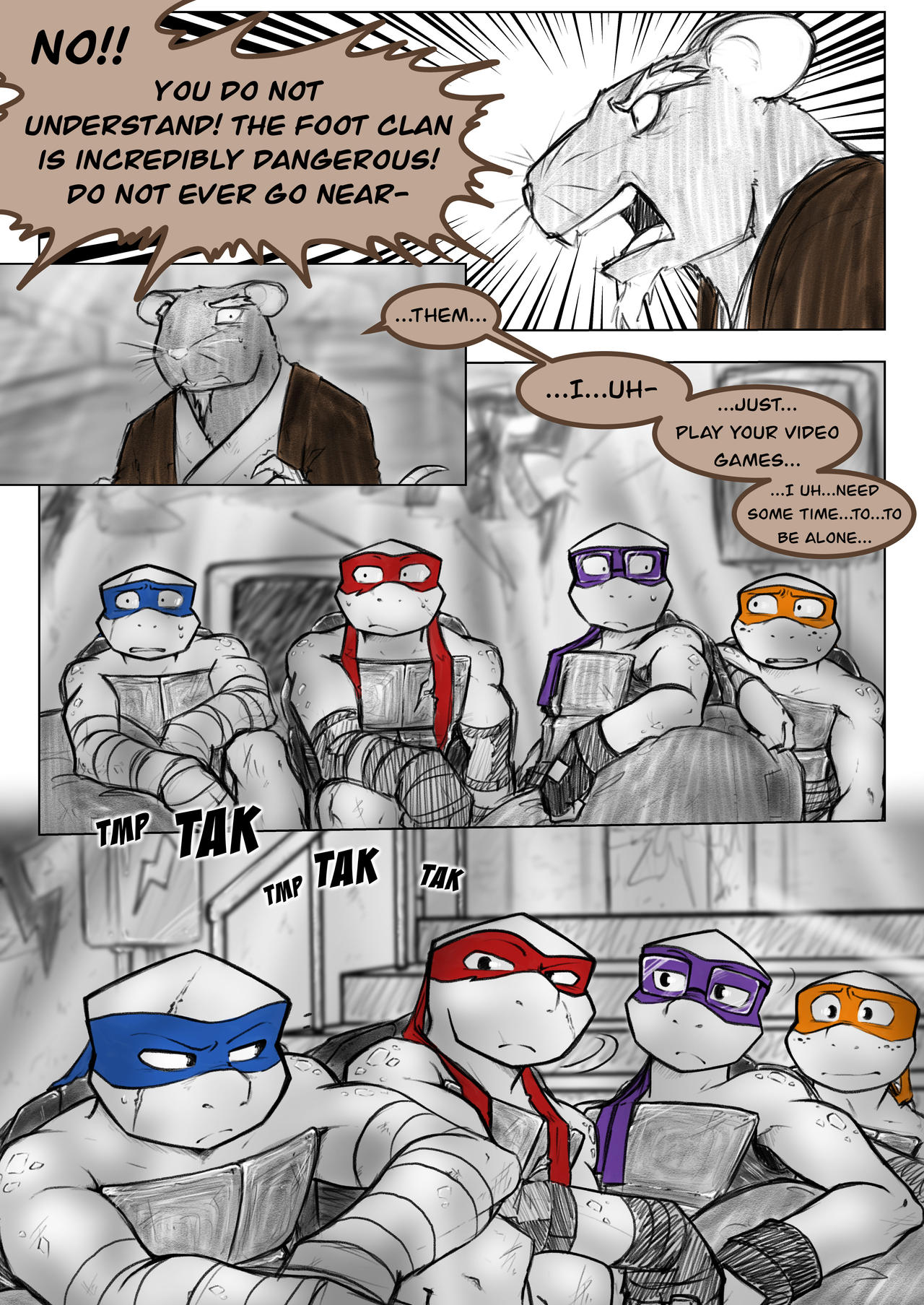 Indie TMNT #1 Page 9 by IndieYuugure on DeviantArt