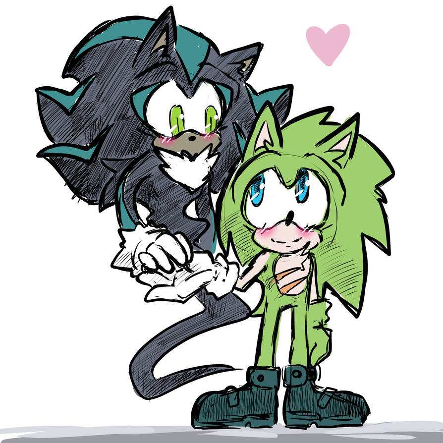 My Shadow x Scourge Ship Kid by FanGirlStephie on DeviantArt