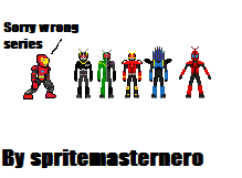 Kamen rider sprite renders by Spritemasternero on DeviantArt