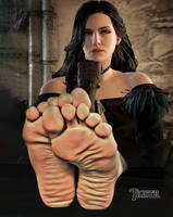 [COMM] Yennefer Props Up Her Feet For You