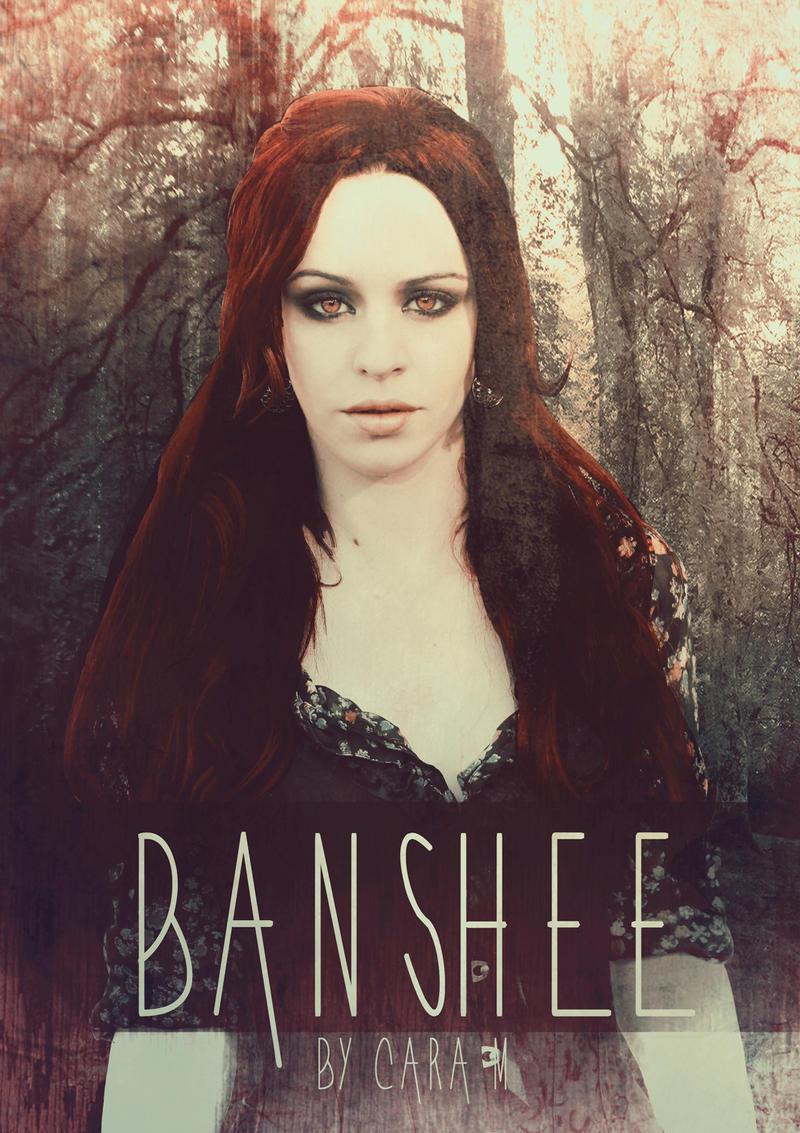 Banshee -mock book cover-