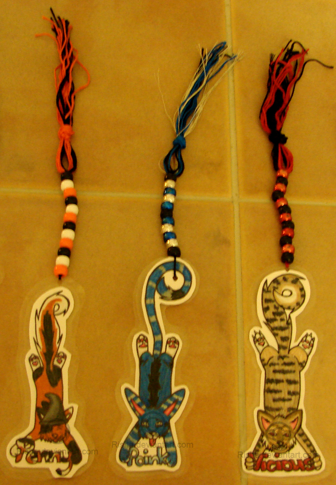 Tasseled Tail-Hanging Badges