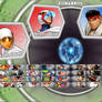 Tatsunoko vs Capcom 2 select screen