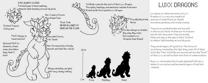 Luxx Dragon Species Sheet