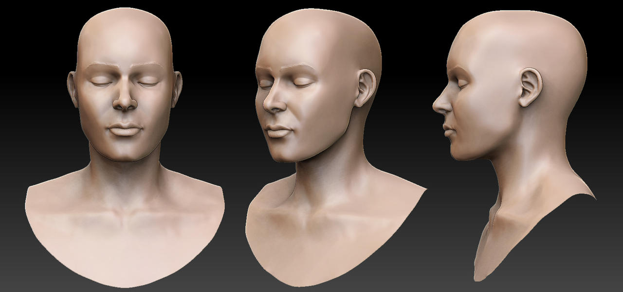 Woman Face_Study 02 by Nanduu on DeviantArt
