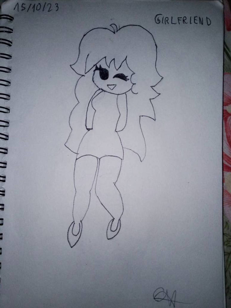 Friends Grirlfriend Grirlfriend fnf in my art style by Endermanox on DeviantArt