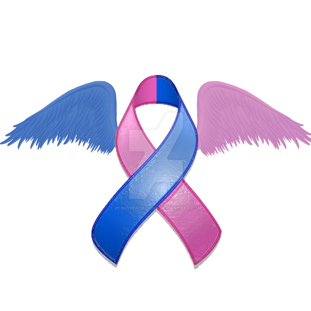 Winged Miscarriage Awareness Ribbon by PeggyPopDesigns on DeviantArt