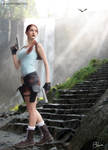 Lara Croft cosplay : Back to Cambodia