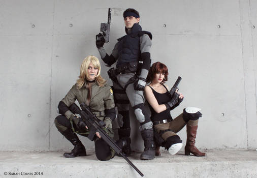 Metal Gear Solid cosplay Group