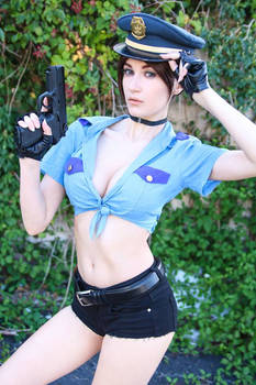 Jill Valentine Police cosplay