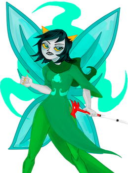 god tier terezi (with wings)