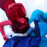 Ruby and Sapphire SU Cosplay