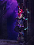 Star Guardian Xayah Cosplay League of Legends by Sioxanne