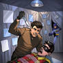 Batman Robin Vs Dexter Color