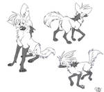 pup Guyra sketches by Nothofagus-obliqua