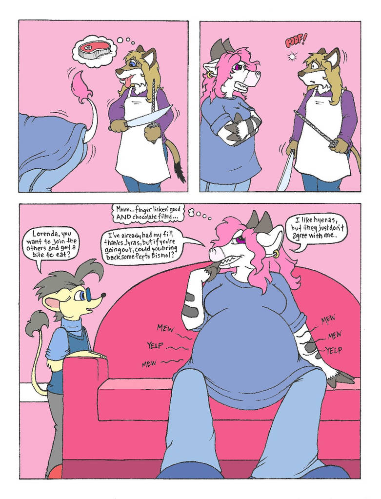 Hyena Cow Vore Comic By Brain3times3 On Deviantart