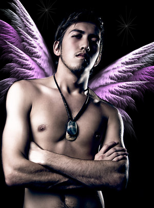 male angel