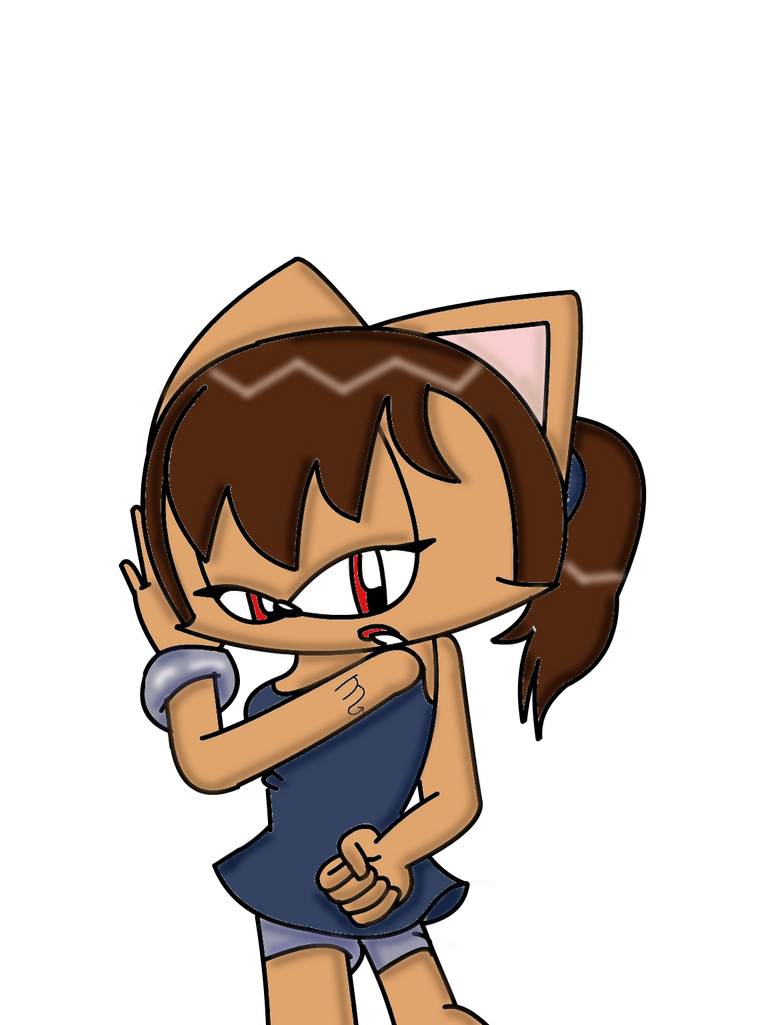 Sarah The Cat Scorpio by sasane60 on DeviantArt