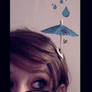 Blue Umbrella _