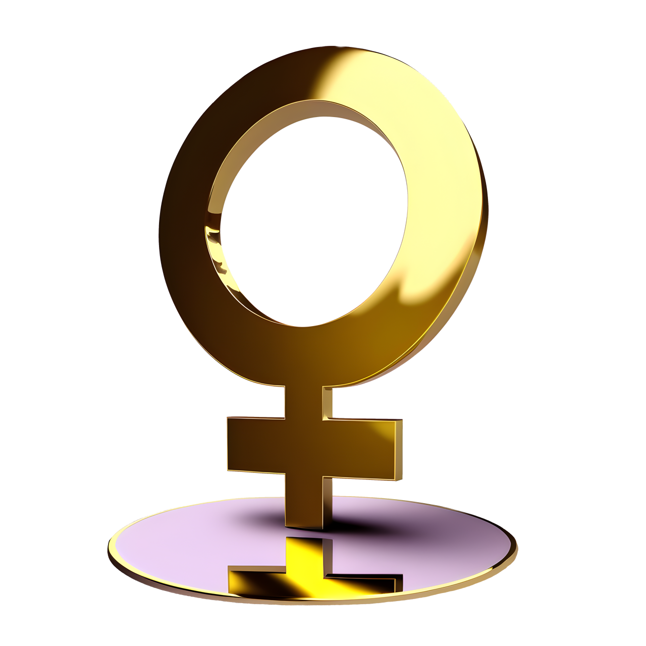Golden Empress Female symbol by LeftLiterate on DeviantArt