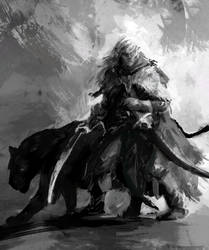 Drizzt Do'Urden - Speed Painting