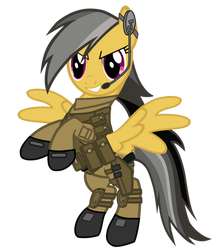 Daring Do military uniform