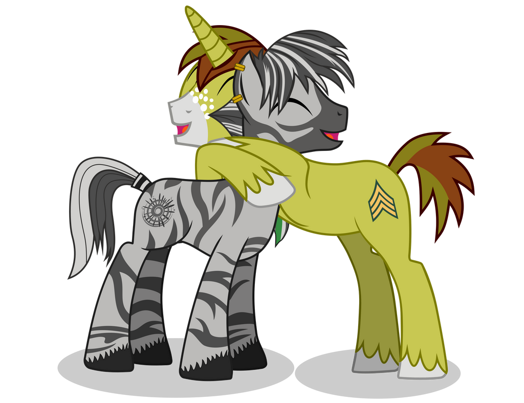 Allen Sparkle and Patrick Poe: ''Zebrahug''