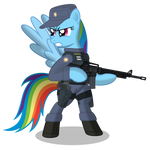 Rainbow Dash EQPD SWAT