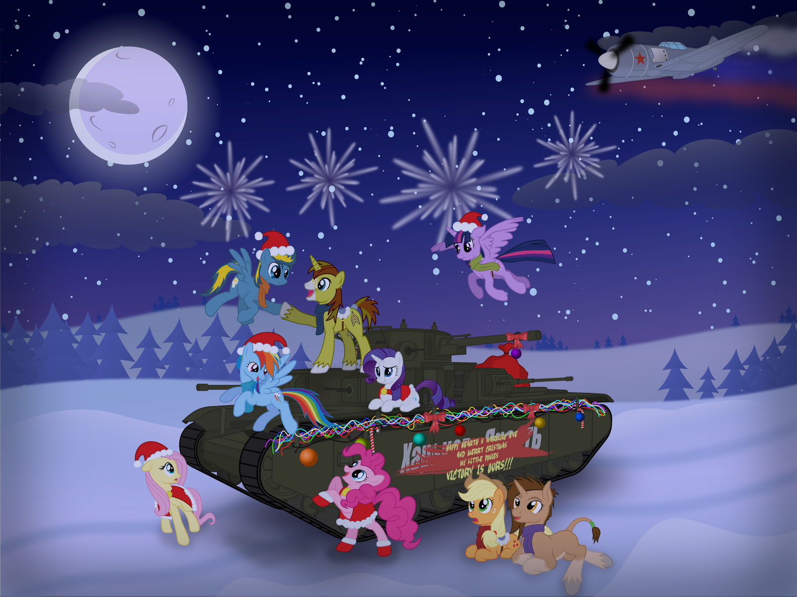 Happy new year my little ponies! Victory is ours!