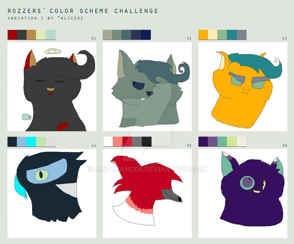 Color Scheme Meme #1 by mattlancer on DeviantArt