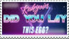 Kakyoin, Did You Lay This Egg Stamp