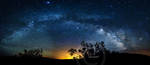 Milky Way Rainbow by ExplicitStudios