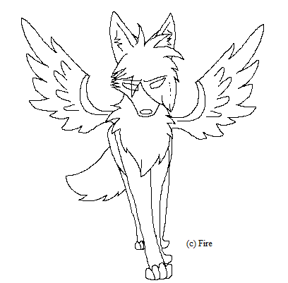 pics Wolf Base With Wings winged wolf base by xxfireichigoxx on