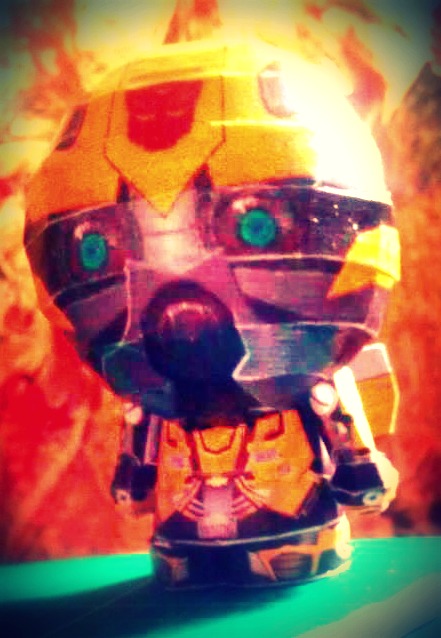 Papercraft Bumblebee