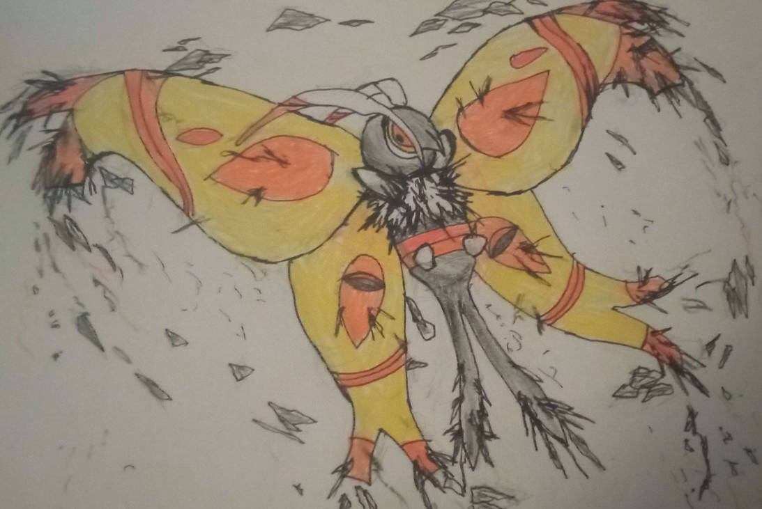Mega Mothim - Mega Evolution Concept by SoloWingSagume on DeviantArt