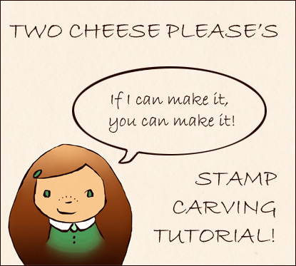 Hand-carved stamp tutorial