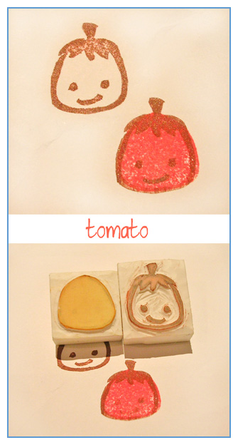 Citrus stamps - Tony Tomato