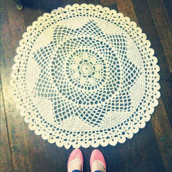 A doily blanket