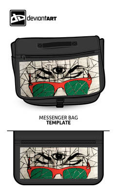 The Third Eye - cubism bag
