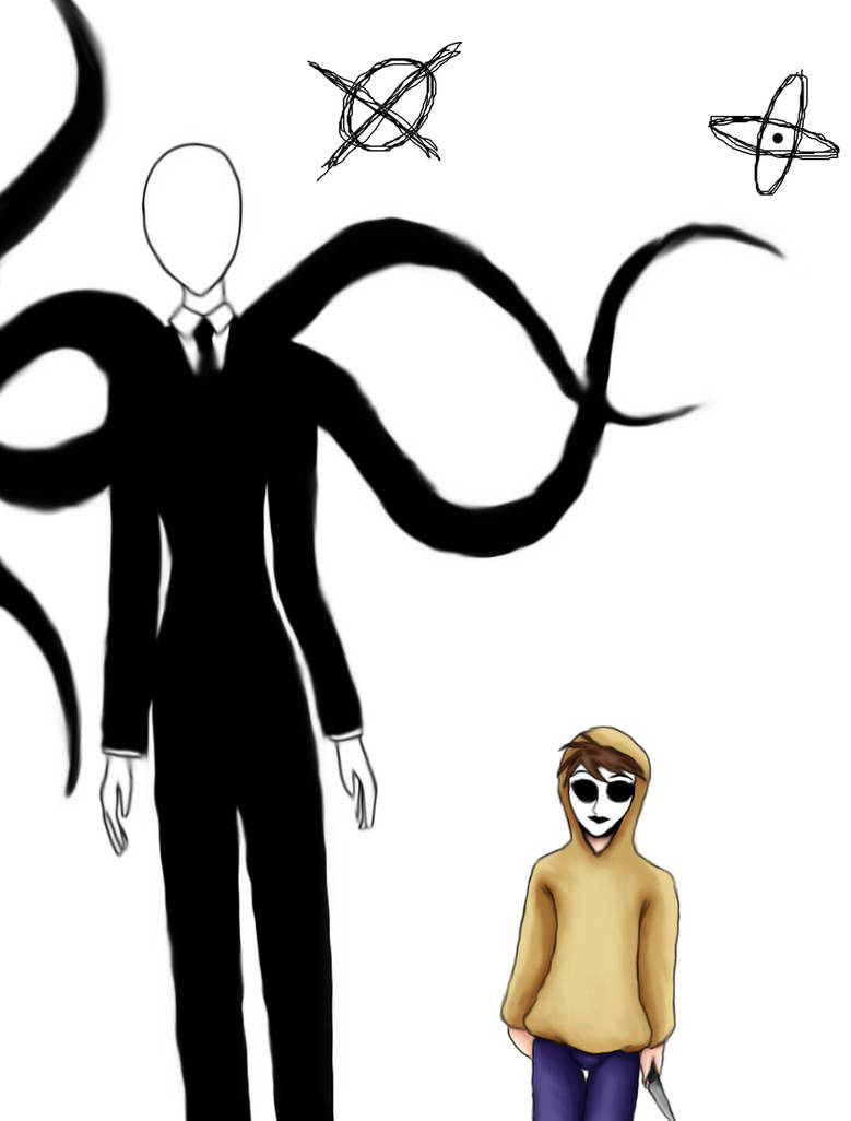 Slenderman and Masky by Lady-Ra on DeviantArt