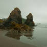 Beach Background Stock