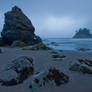 Stormy Beach Stock