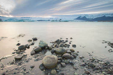 Iceland Waterscape Stock by little-spacey