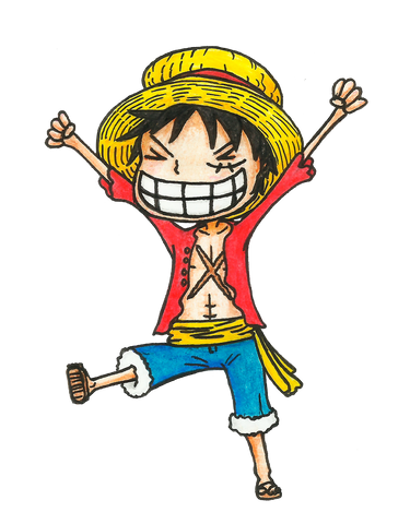 One Piece Luffy PNG, luffy chibi HD wallpaper