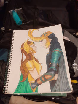 Loki and Sigyn