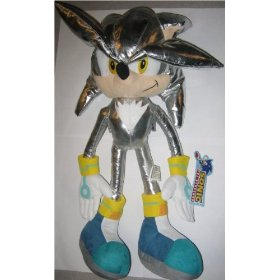 Silver the Hedgehog plush