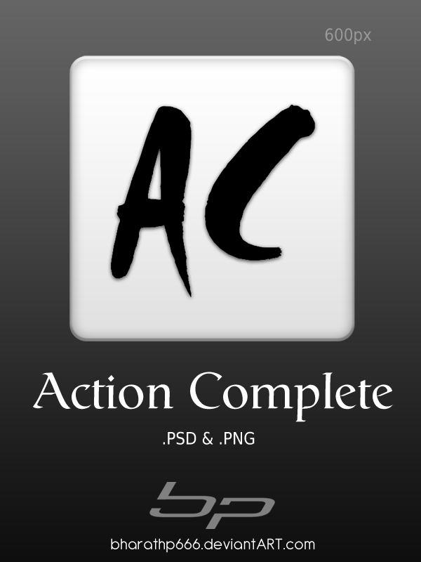 Android: Action Complete